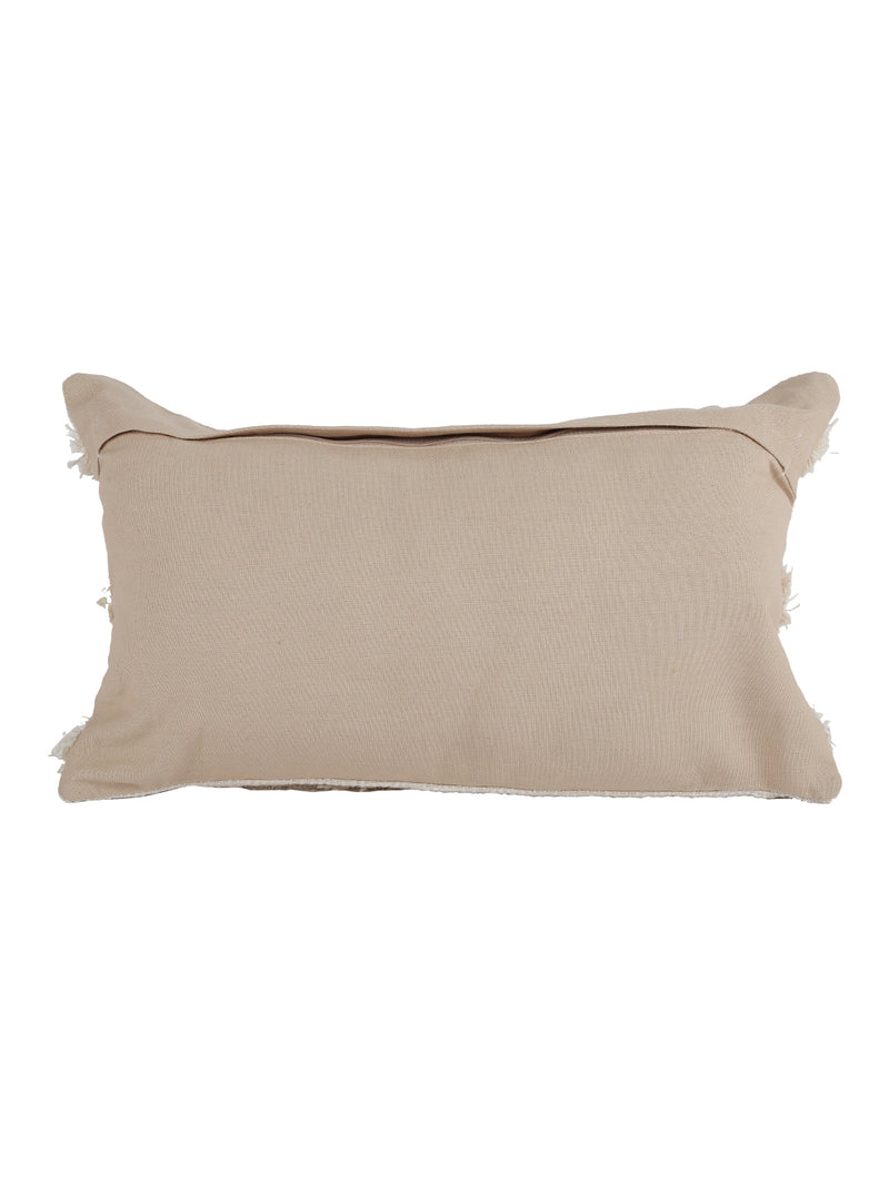 Eyda Premium Cotton Designer Cushion Cover Set of 2-12x20 Inch
