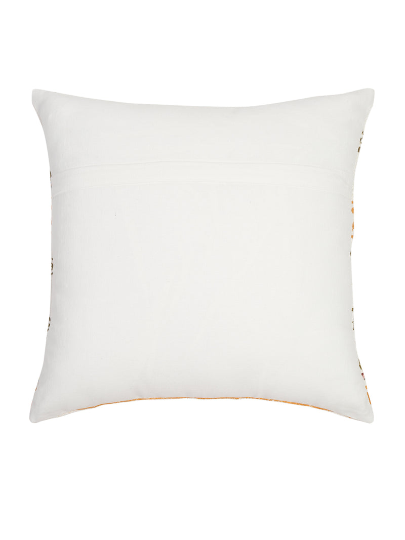 Hand Block 100% Cotton Cushion Cover set of 2 (18x18 Inch)