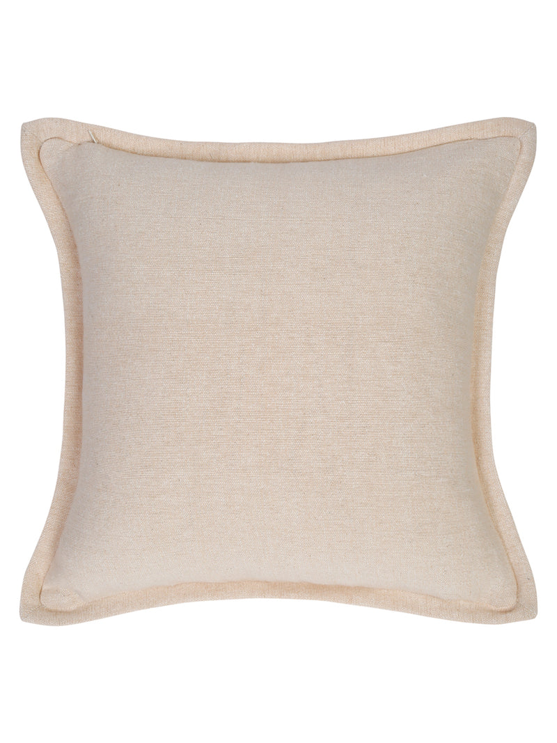 Eyda 100% Cotton Woven Sofa Cushion Covers Set of 2 18x18 inch