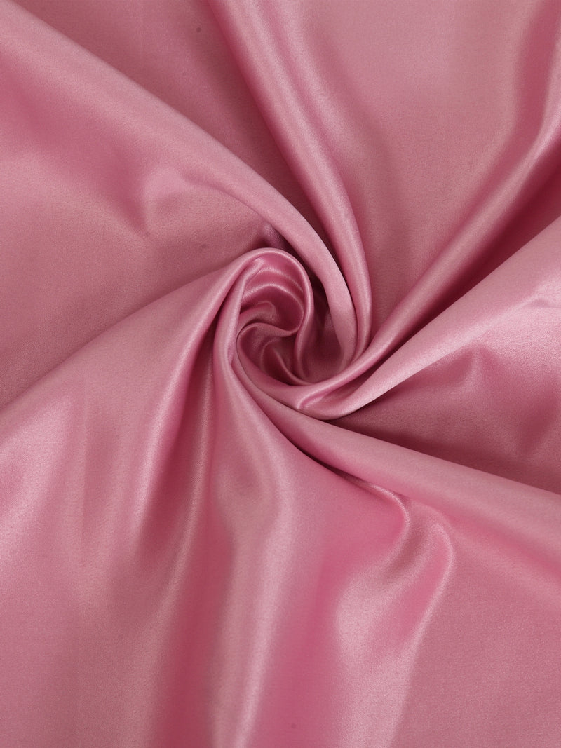 Eyda Pink Color Premium Semi Blackout Long Door Curtain- 1 Pc