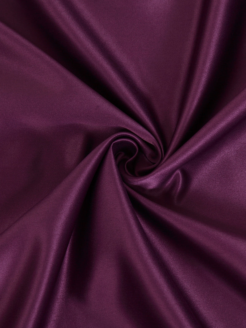 Eyda Purple Color Premium Semi Blackout Long Door Curtain- 1 Pc