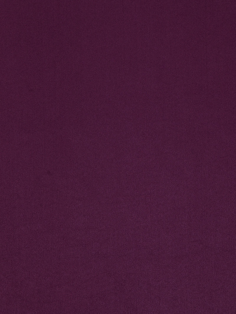 Eyda Purple Color Premium Semi Blackout Door Curtain- 1 Pc