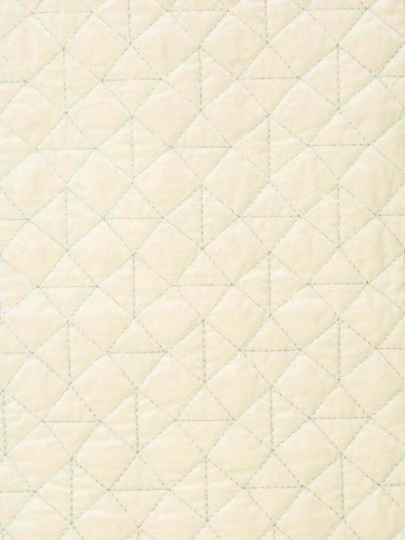 Eyda Cream Color Quilted Table Runner