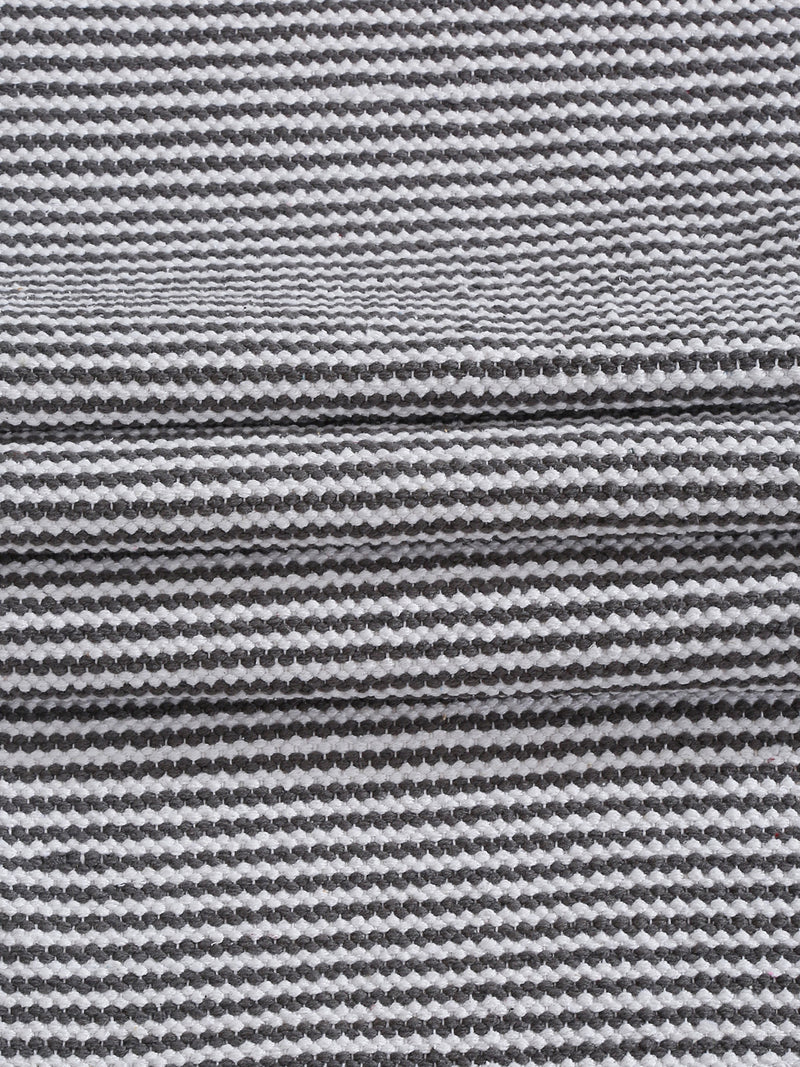 Eyda Grey Color Cotton Table Runner