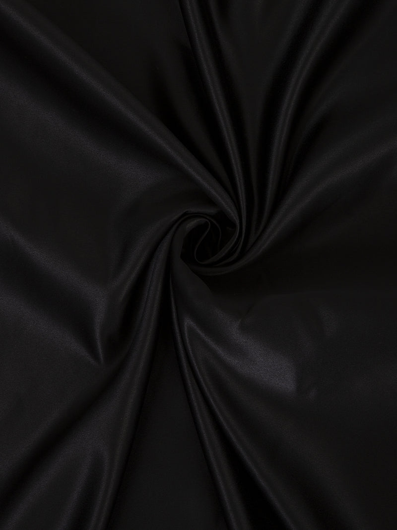 Eyda Black Color Premium Semi Blackout Window Curtain- 1 Pc