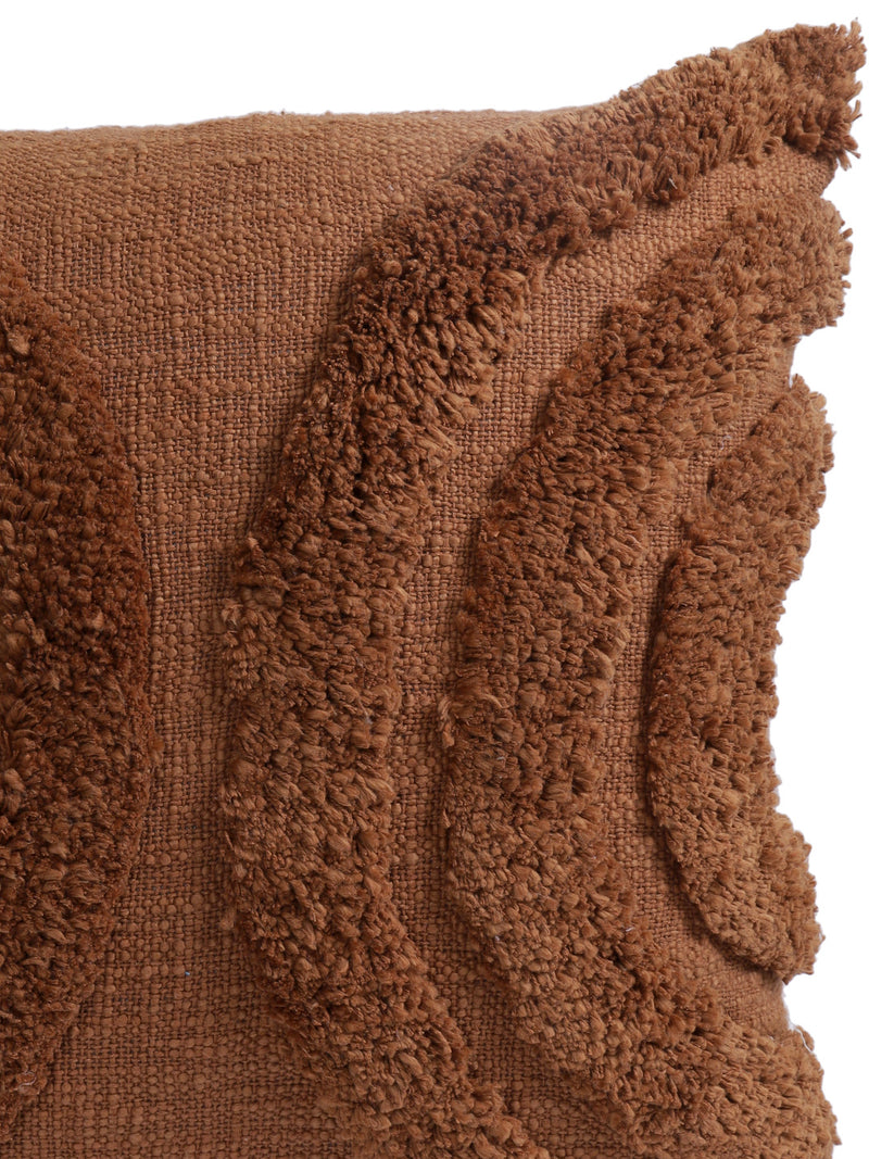 Eyda Set of 2 Cotton Rust Cushion Cover 18x18 inch